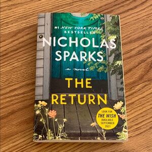 Nicholas Sparks 'The Return' Book